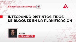Integrando Distintos Tipos de Bloques en la Planificación