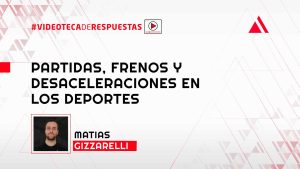 Partidas, Frenos y Desaceleraciones en los Deportes