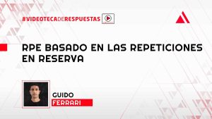 RPE Basado en las Repeticiones en Reserva