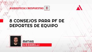 8 Consejos para PFs de deportes de equipo